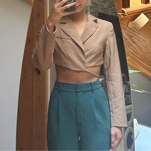 Selfie Leslie Cropped Blazer
